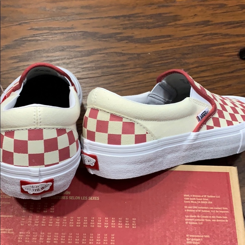 VANS SLIP-ON PRO CHECKERBOARD Mineral Red WMNS - Picture 6 of 16